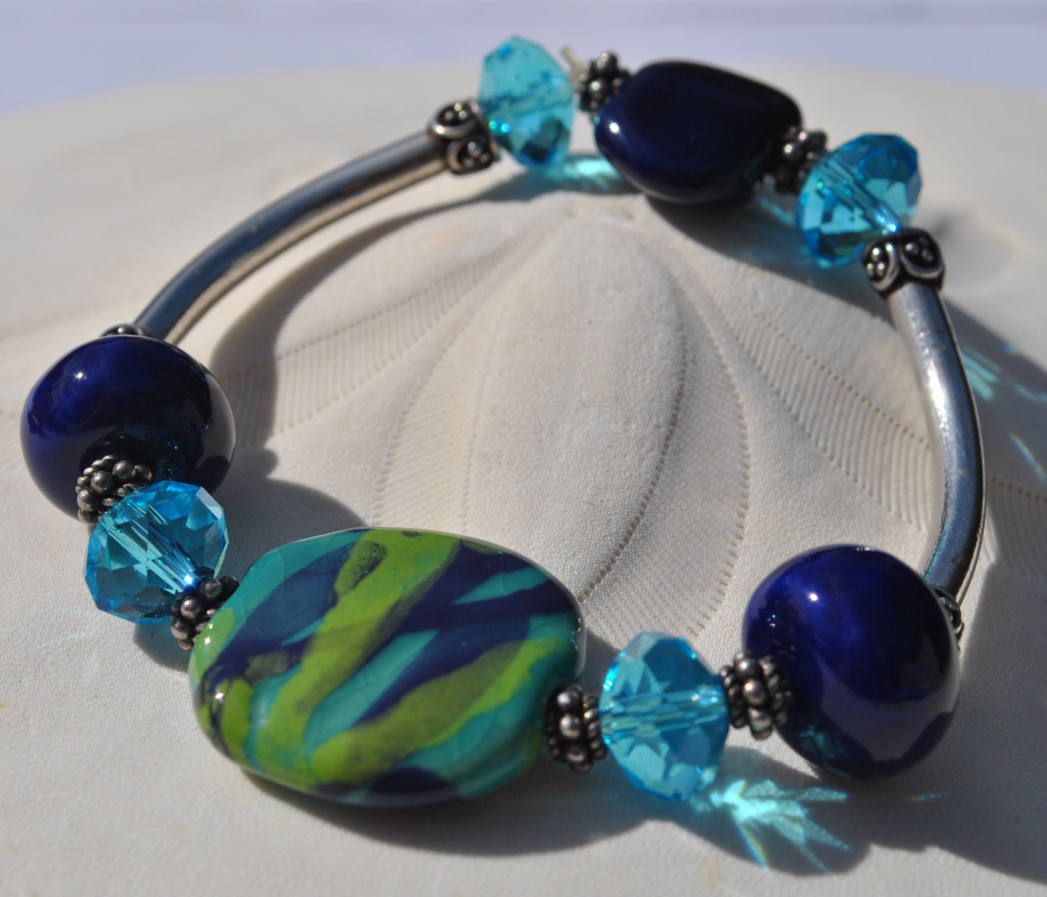 Kazuri Bracelet - Etsy