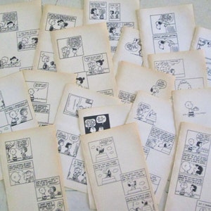 Vintage 1960&#39;s Charlie Brown Peanuts Lucy Snoopy Comic Book Paper Illustrations by Charles Schultz 20 Pages Vintage Humor Paper Ephemera