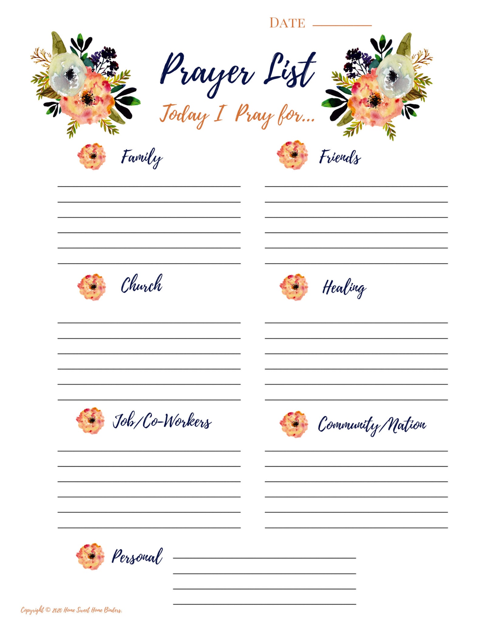 52 Page Bible Study Journal Printable (digital Download) - Etsy