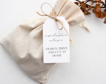 Edit and Print Blank Gift Tags