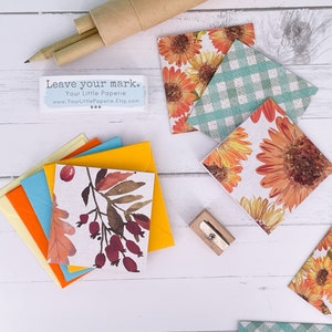 Sunflower Mini Cards lot de 8
