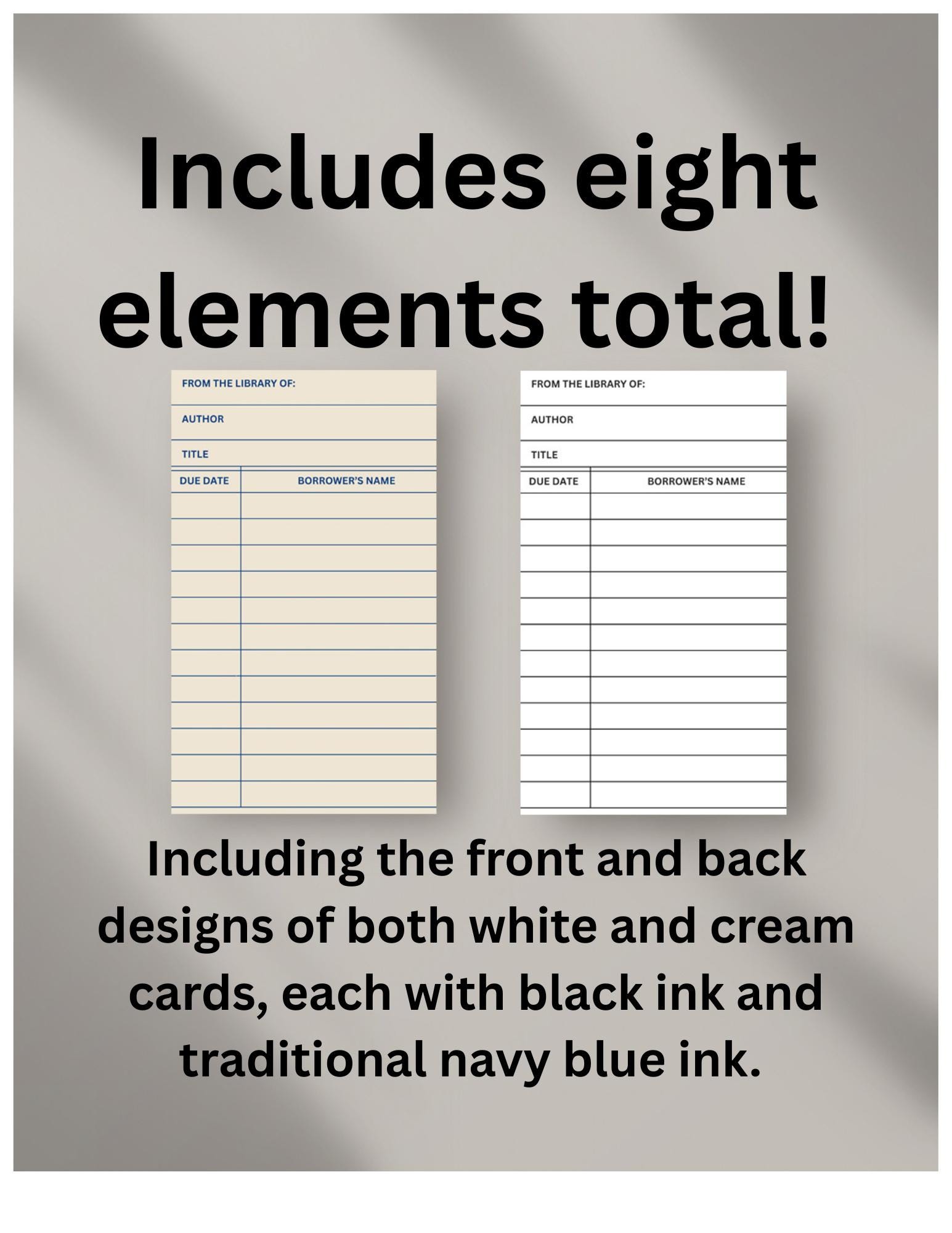 Editable Library Card Insert Editable Library Card Template: Vintage Wedding Seating Chart (digital ...