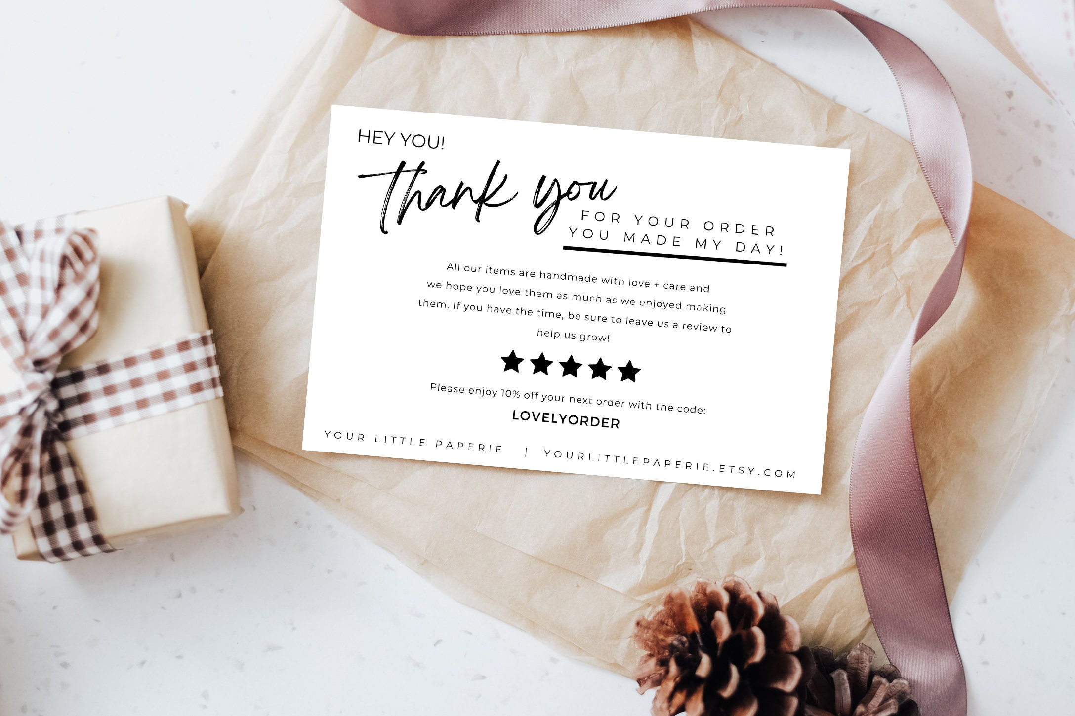 Thank You Cards for Small Business