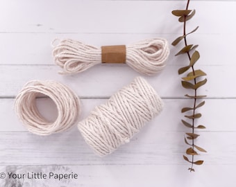 Spago di iuta naturale per confezioni regalo artigianali