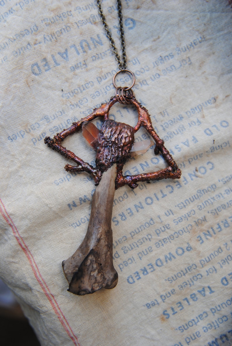 Fox Bone Forest Necklace
