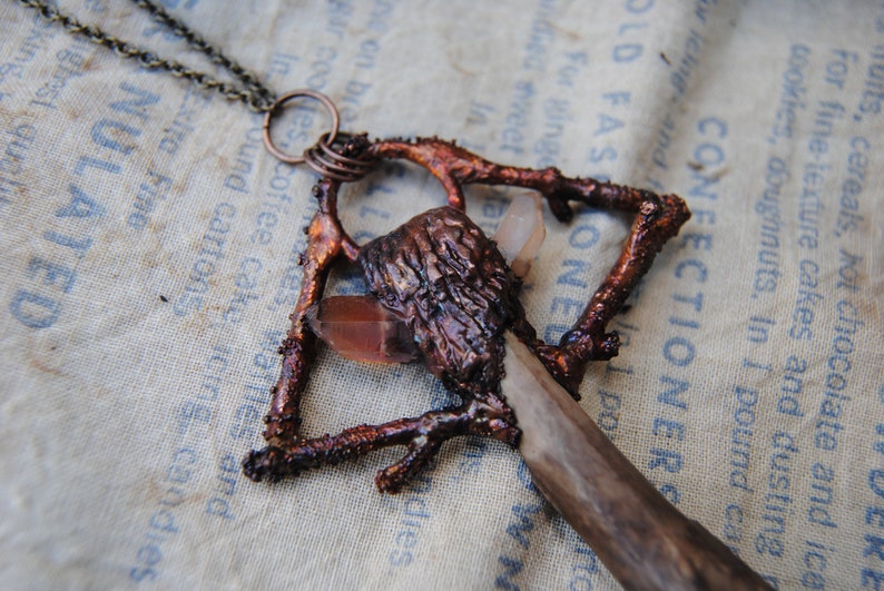 Fox Bone Forest Necklace