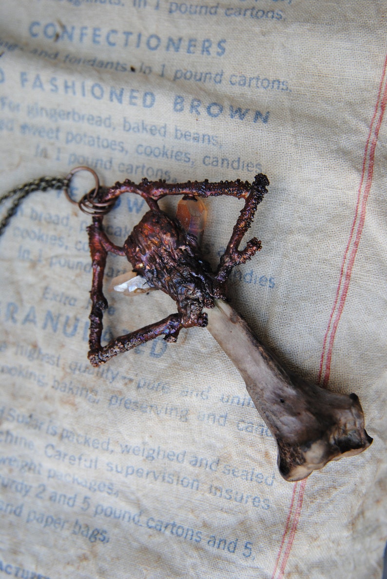 Fox Bone Forest Necklace