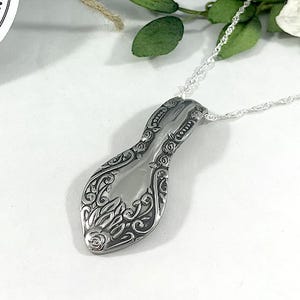Unique Vintage Flatware Necklace, Handmade, Up-Cycled, Valentine&#39;s Day, Mother&#39;s Day, Grandma, Birthday, Bridesmaid