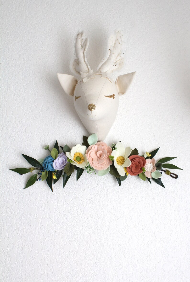 Baby Girl Flower Floral Wall Adornments Embellishment Etsy