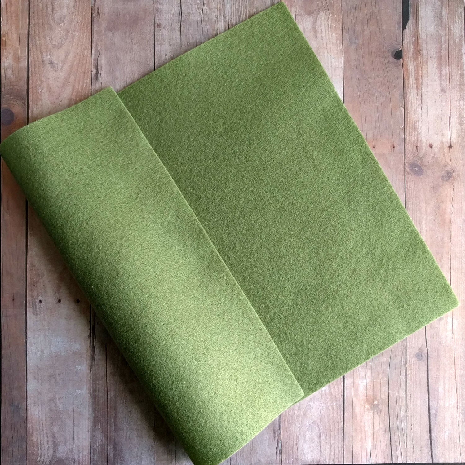 Felt Squares Olive Green - SANE - Sewing and Housewares
