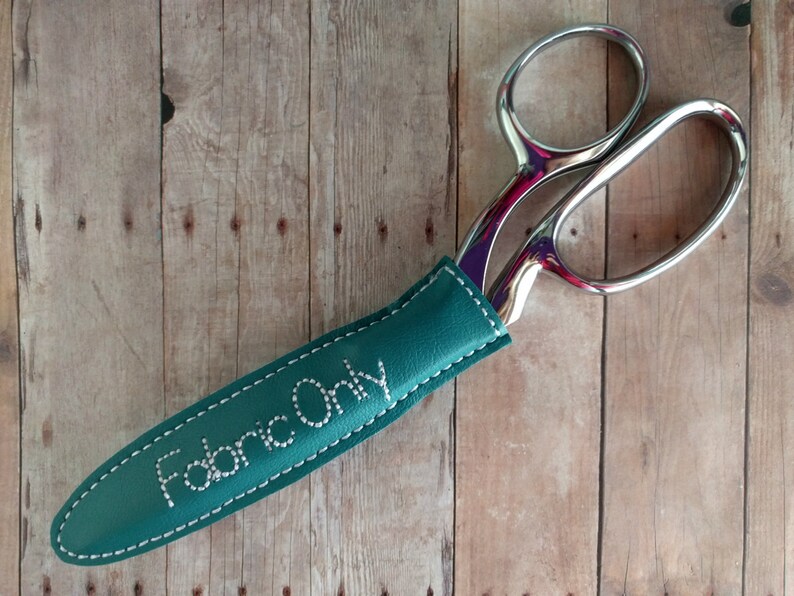 Scissor Sheath Vinyl with White Fabric Only Etsy