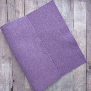 National Nonwovens Violet Sky Purple - Premium Acrylic Felt XL Craft Sheet - 1 12x18 inch Sheet