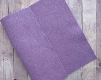 Lilac Purple Acrylic Felt Sheets or Circles, High Quality, Made in USA, Pink Felt, 5 9x12 Sheets or 30 Pack of 1 inch Circles, Quick Ship