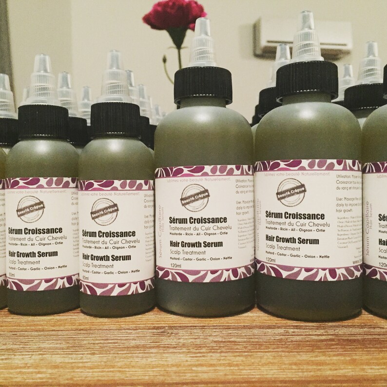Hair Growth Serum Scalp Treatment With Jamaican Black | Etsy