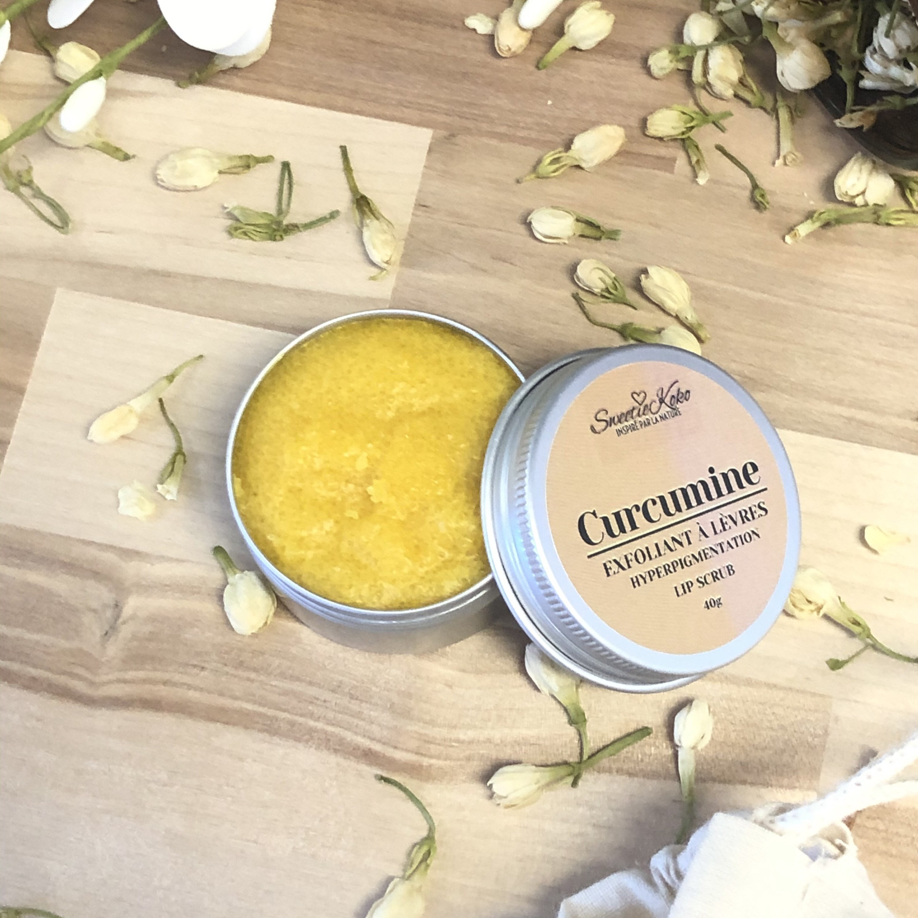 Turmeric Honey and Lemon Lip Brightening Scrub Etsy Canada