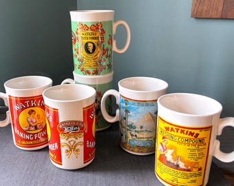 Watkins Heritage Collection Coffee Mug: 1920s Advertising - Made in USA