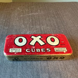 Oxo cubes tin - Etsy 日本
