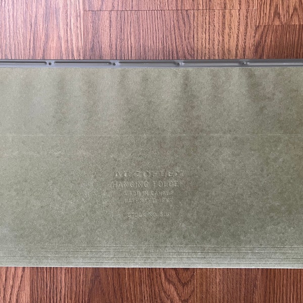 Hanging File Legal Size Etsy