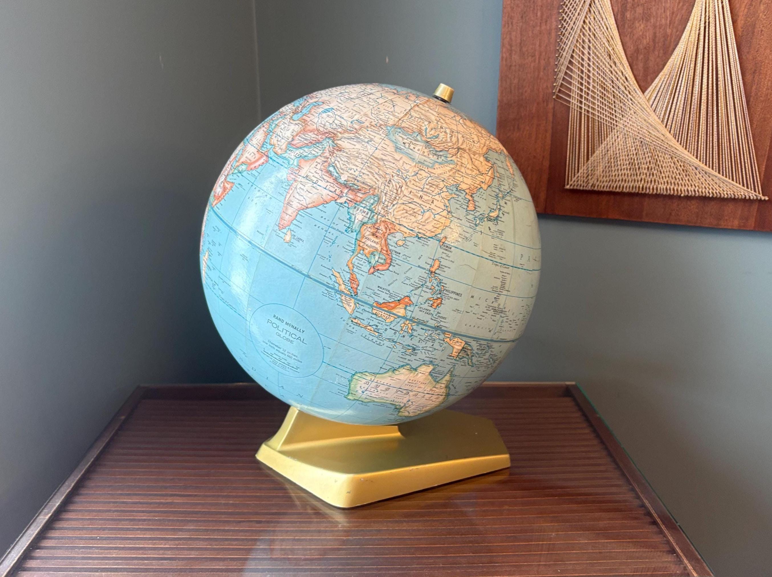Rand mcnally globe - Etsy 日本