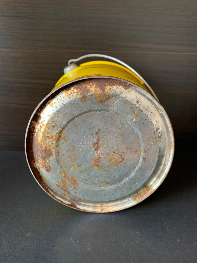 Vintage Lard Tin Bucket Gainers' Superior Pure Lard Etsy