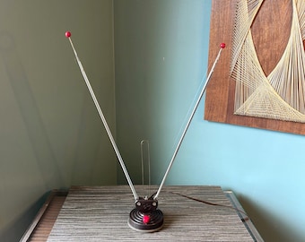 Antenna TV vintage - Antenna Spico in ghisa e bachelite