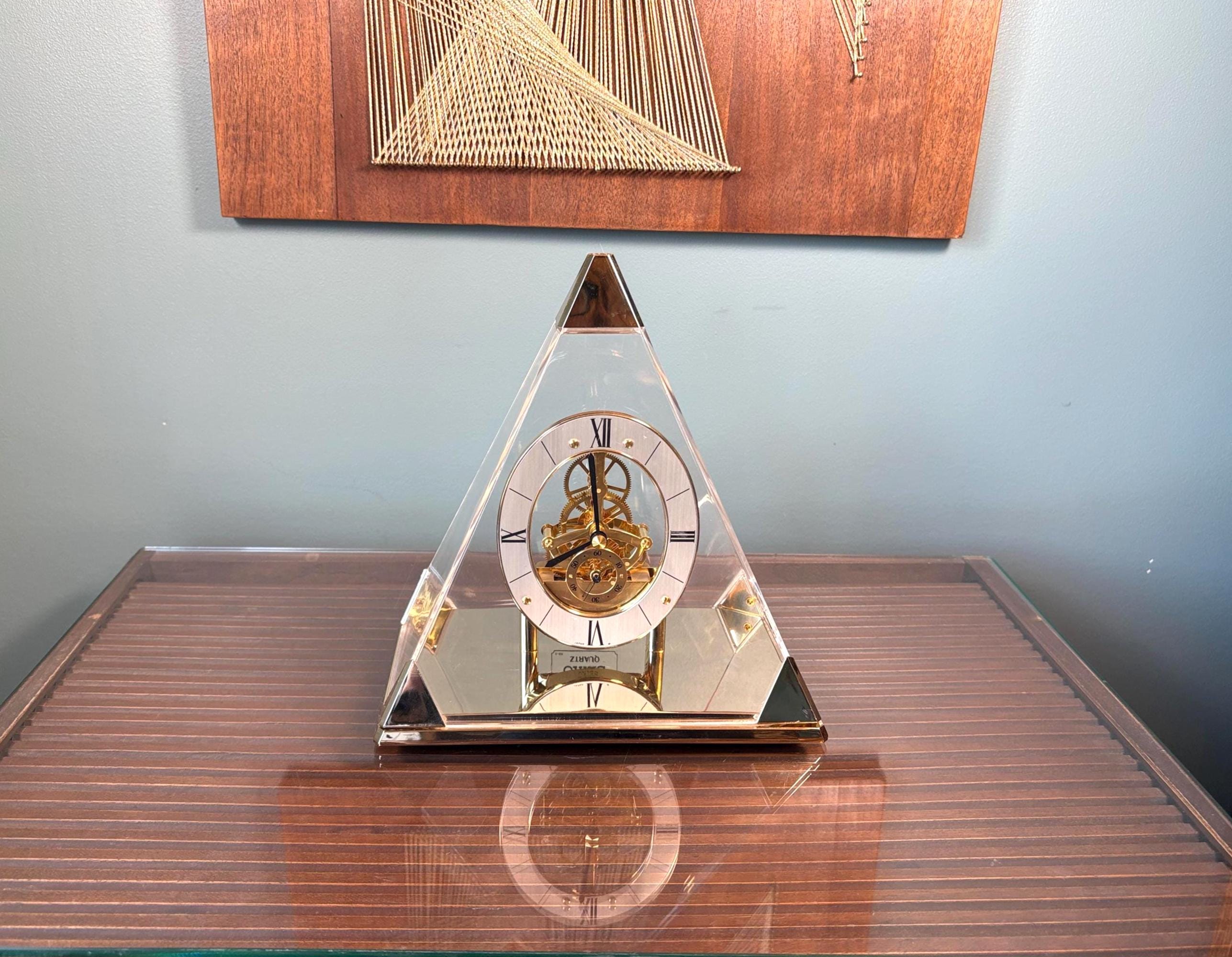 Seiko Pyramid Clock - Etsy