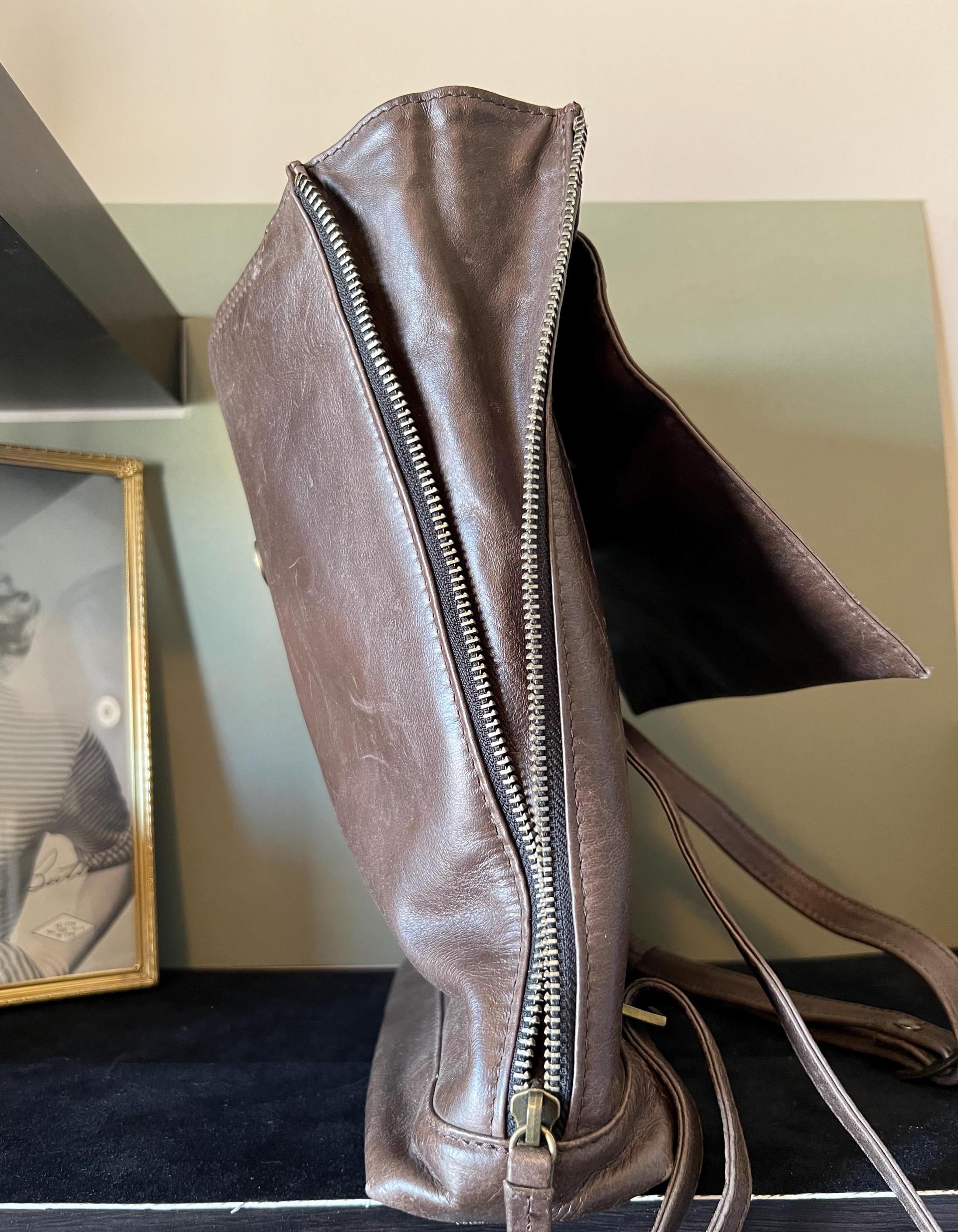 beaux leather backpack by knomo Black Beauchamp 15