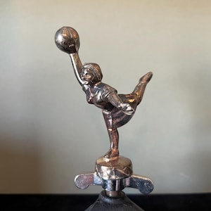 Vintage Bowling Ballerina Trophy Figure - Bowling Trophy Topper - Odd Sports Trophy