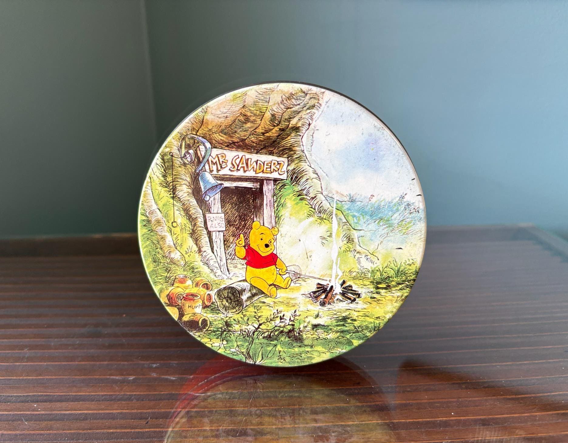 Winnie the Pooh Cookie Tin - Etsy
