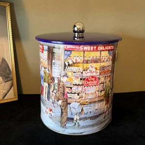 Vintage Cadbury Chocolate Tin - Collectible Candy Chocolate Tin