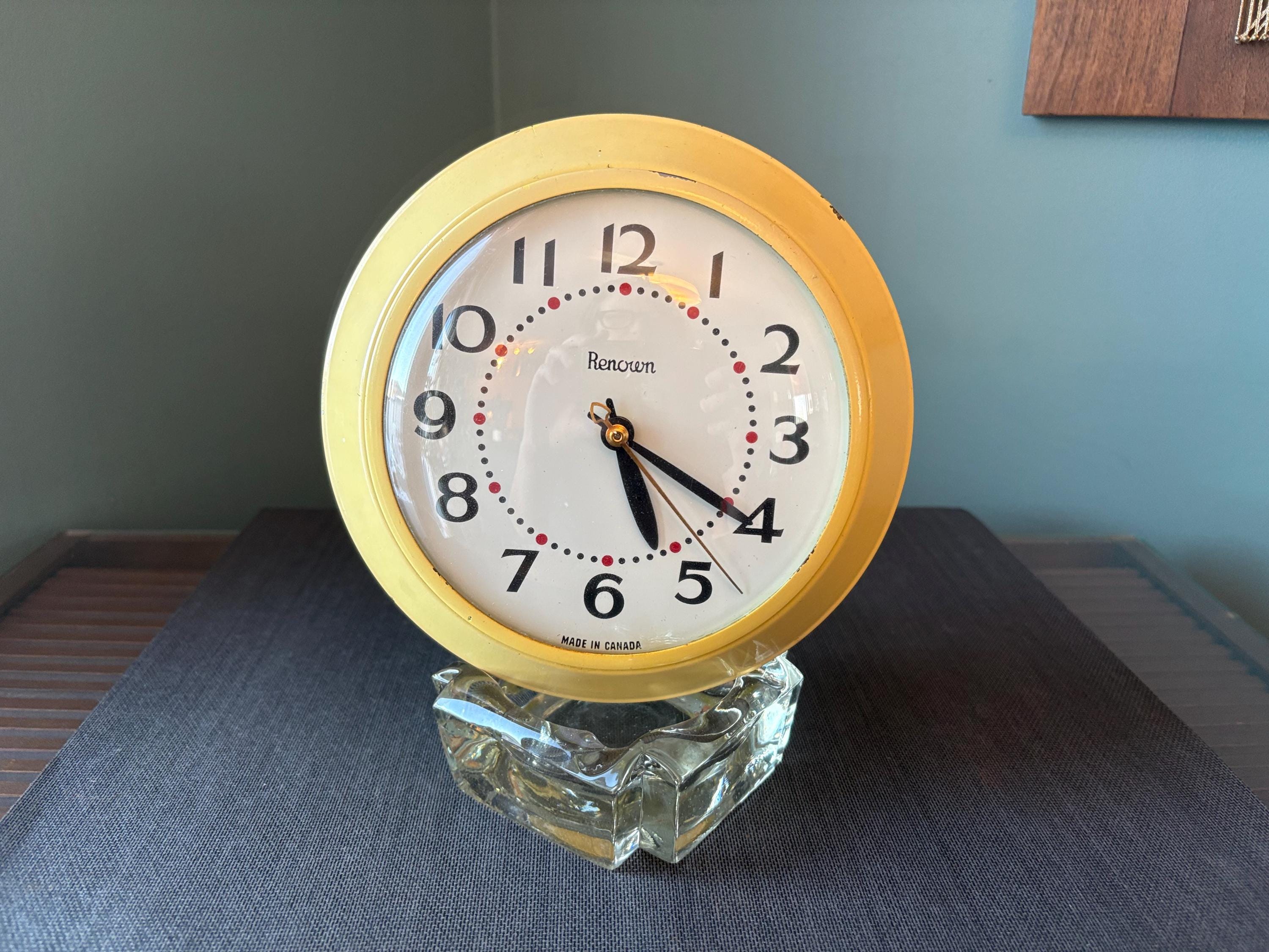 Vintage 50s Kitchen Clock - Etsy