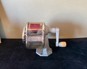 Vintage Apsco Giant Pencil Sharpener: Retro Office Decor