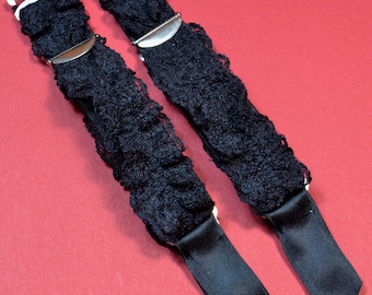 Kompressionsstrumpf Halter 2cm breit mit beidseitig Hosenträgerclip
