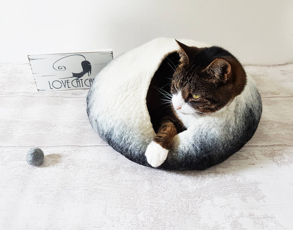 small cat igloo