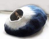 Midnight Moon Cat Bed Cat Cave Cat House cat nap cocoon ideale per gli amanti dei gatti regalo