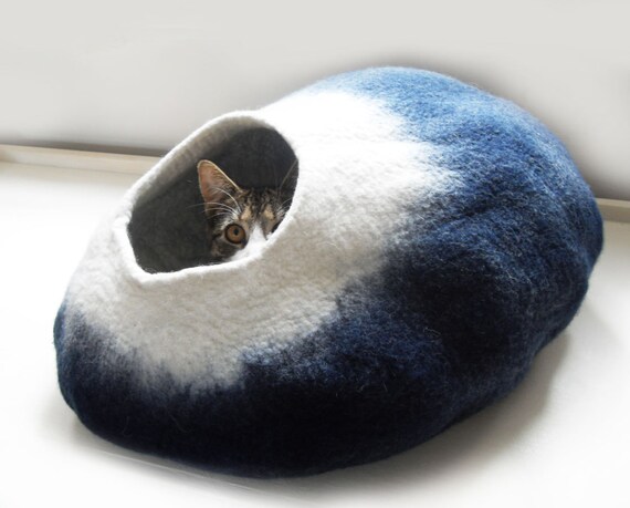 Pet bed Cat bed Cat cave puppy bed cat house pet furniture cat nap cocoon