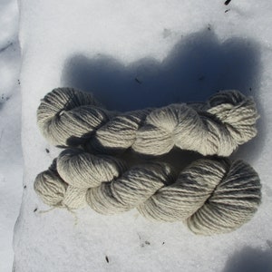Jacob Sheep Wool Yarn - 200yds - natural white - SE2SE