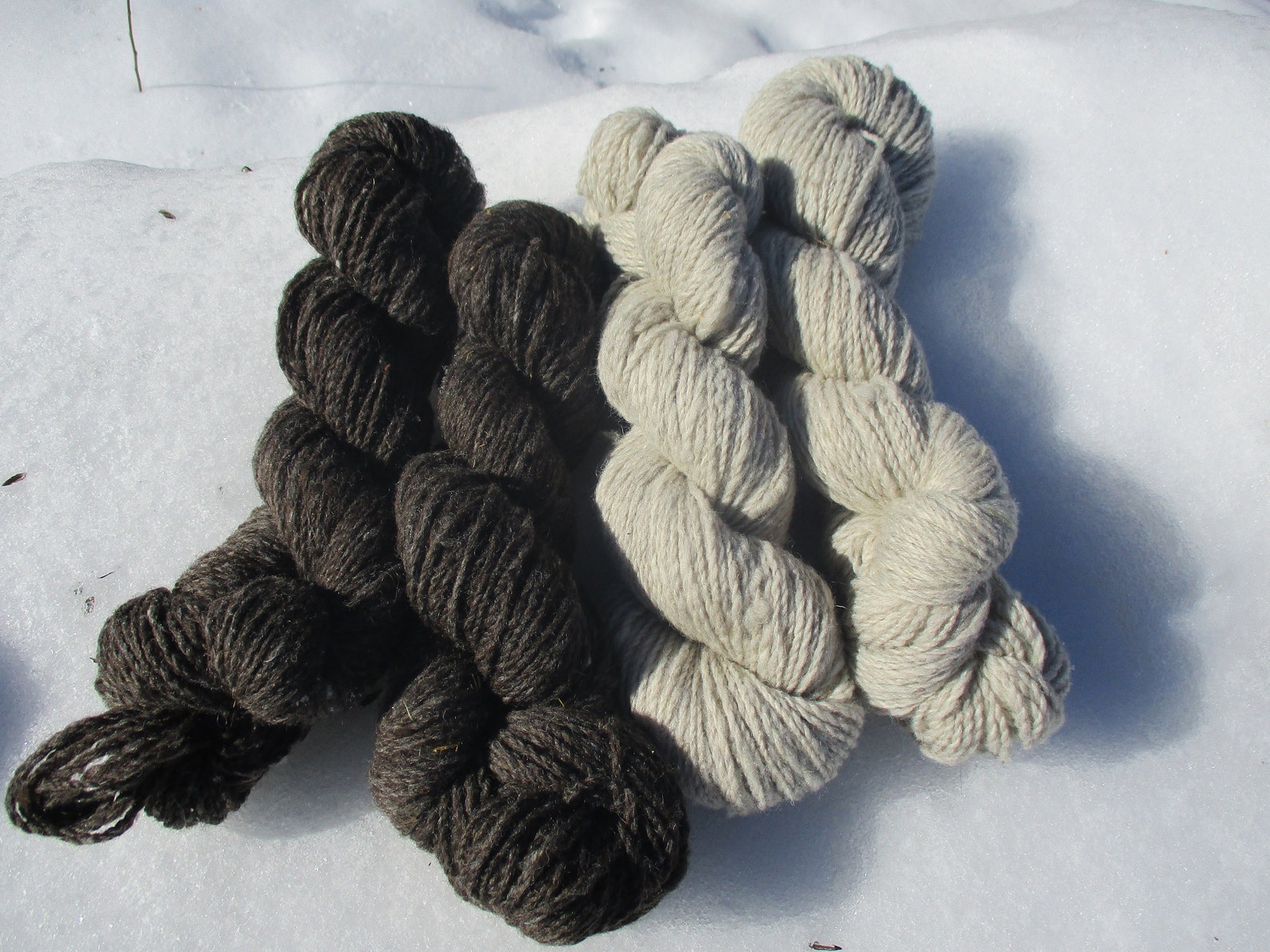 Jacob Sheep Wool Yarn 200yds Natural White SE2SE Etsy