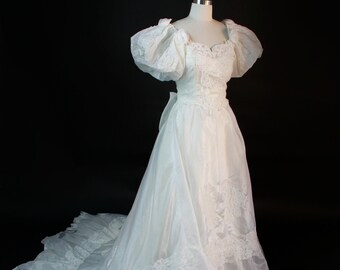 Victorian Wedding Dress Etsy
