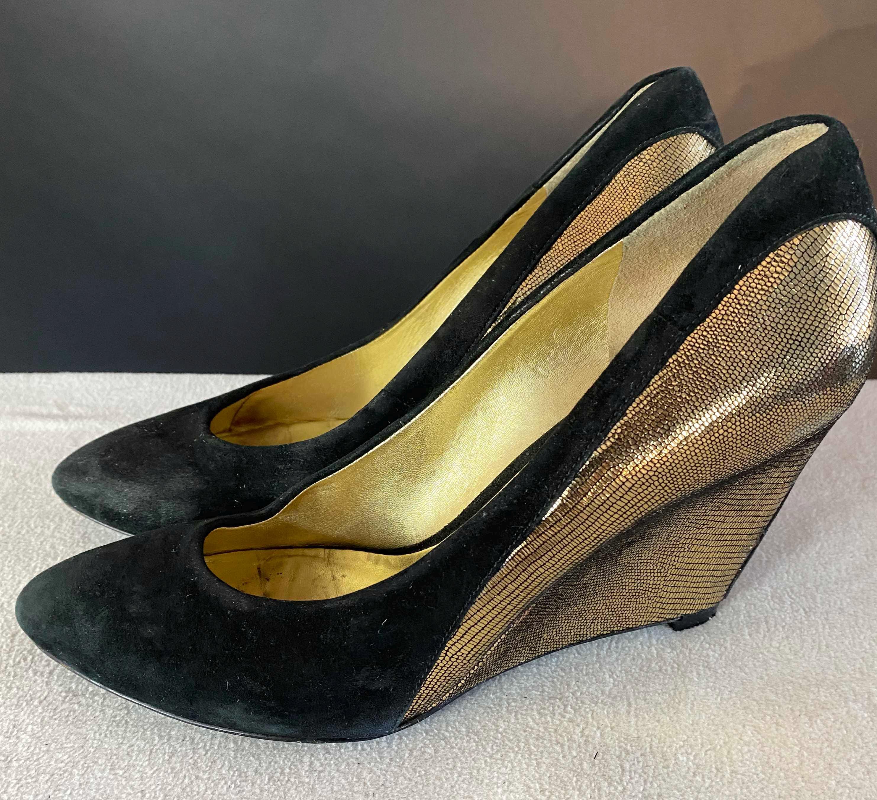 Vintage 70\'s Disco Era Verde Black Platform Shoes Size 9 EUC 70s Disco Shoes - Etsy main image 3