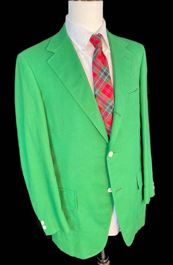 SALE! Vintage Chapel Oaks Kelly Green Mens Traditional Ivy Style