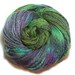 Arctic Nights – Green, Blue, Purple, Teal Hand Dyed, British Bluefaced Leicester Wool Yarn – Super Chunky hand dyed variegated yarn (100g)