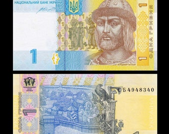 Banknotes from Ukraine - Gorgeous Colours! - Altered Books, ATCs, Collage, Mixed Media, Travel Theme Art