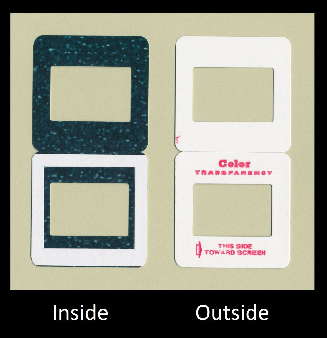 50 New Cardboard Slide Mounts or Frames / Mixed Media Etsy