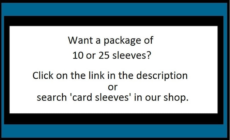 100 Soft Plastic Trading Card Sleeves / Acid Free, Archival Protection for ATC, ACEO, Baseball, Hockey, Pokemon, Magic The Gathering, MTG image 2