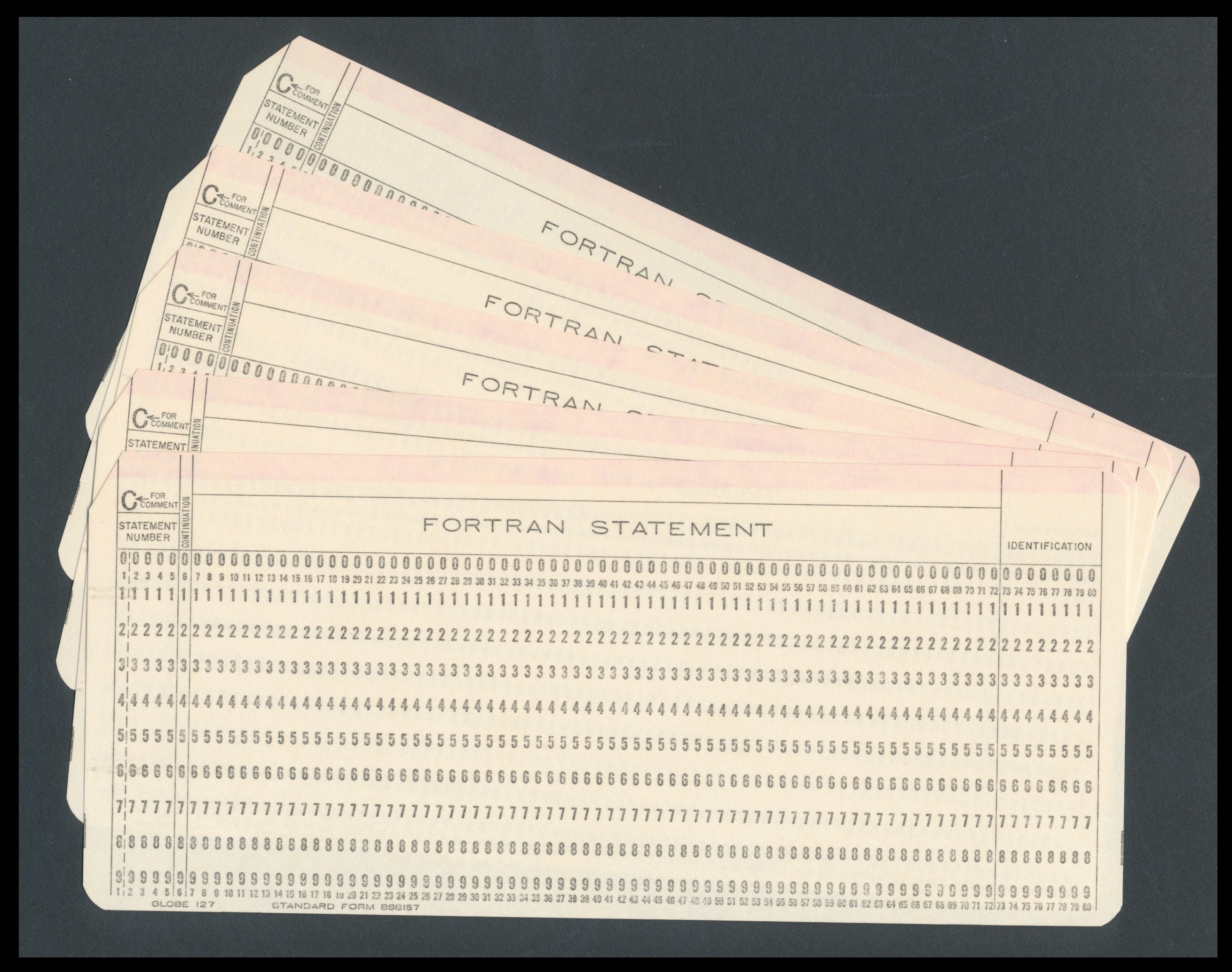 Vintage Computer Punch Cards / 1970's Mainframe Data Etsy