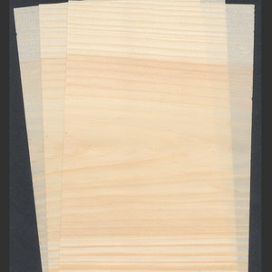 Wood Paper / Ultra Thin Wooden Kyougi Sheets From Japan / Stamp