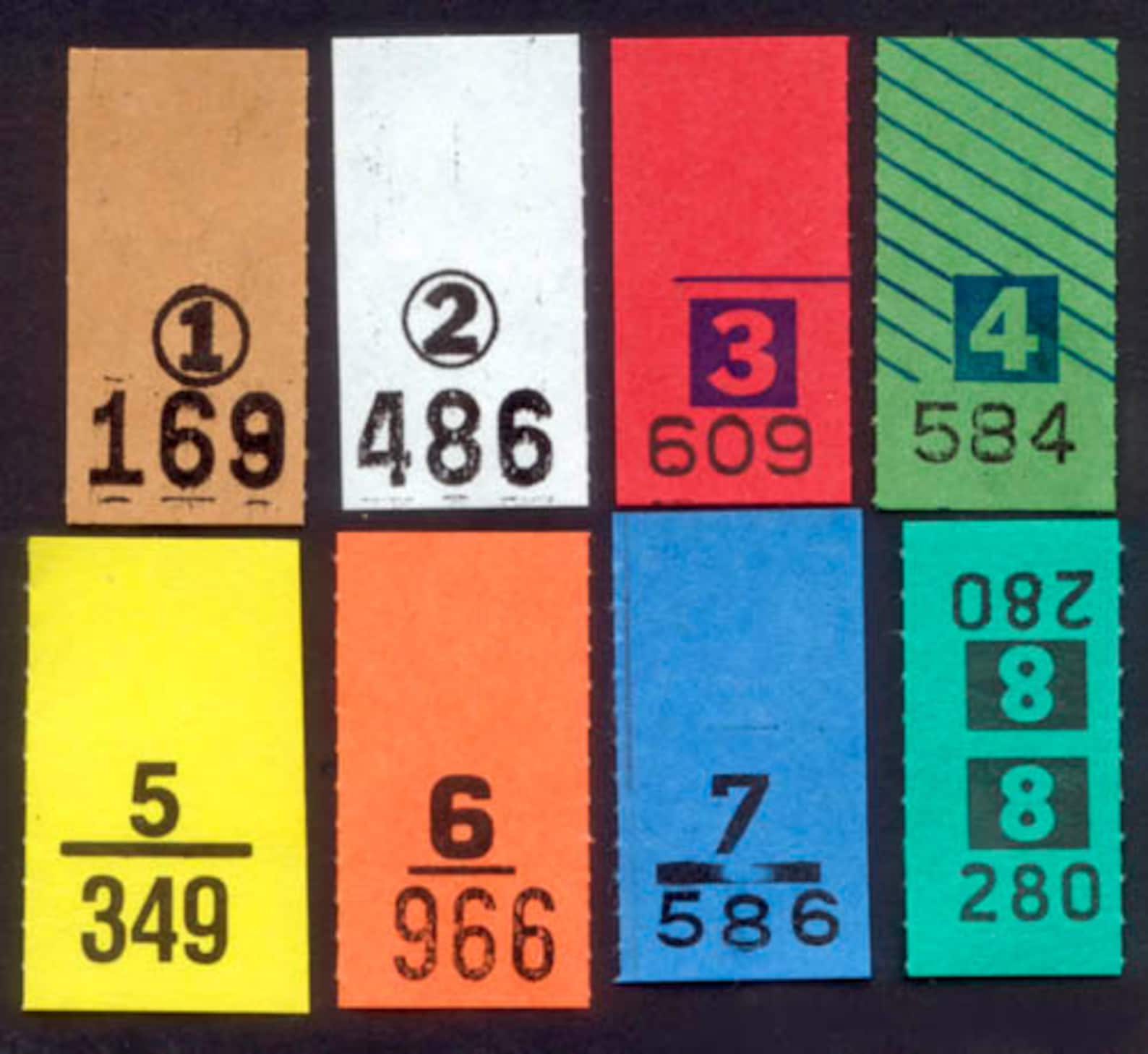 100 Vintage Dry Cleaning Tickets Collage Arts and Crafts Etsy