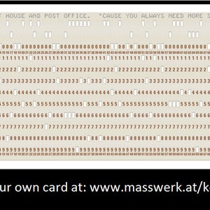 Vintage Computer Punch Cards / 1970's Mainframe Data Processing / Artist Trading Card, Junk Journal, Pen Pal Swap, Altered Book, ATC, ACEO image 9