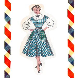 Vintage Sewing Pattern in any size including plus size 1949 PDF Instant Download Pattern no 34